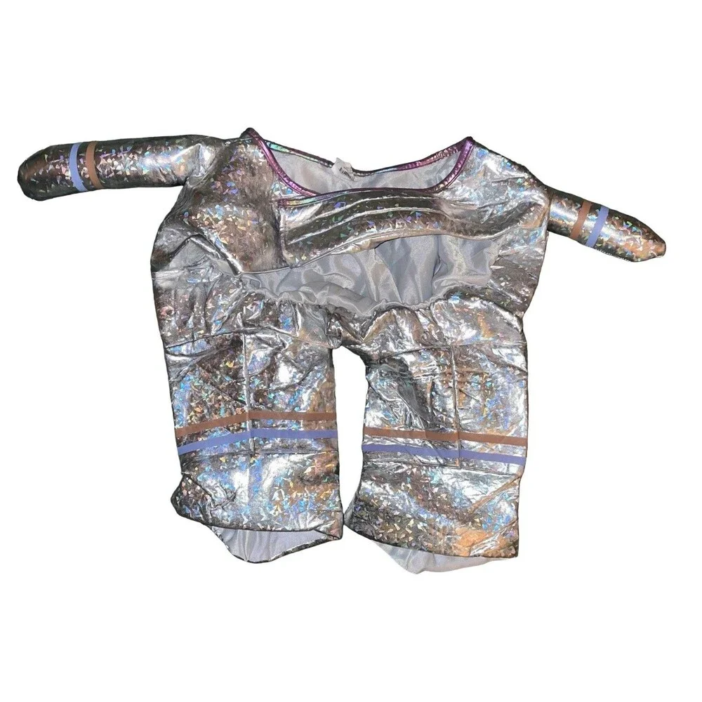 Hyde & EEK! Boutique Robot Halloween Dog Costume XL Pet Apparel Holographic